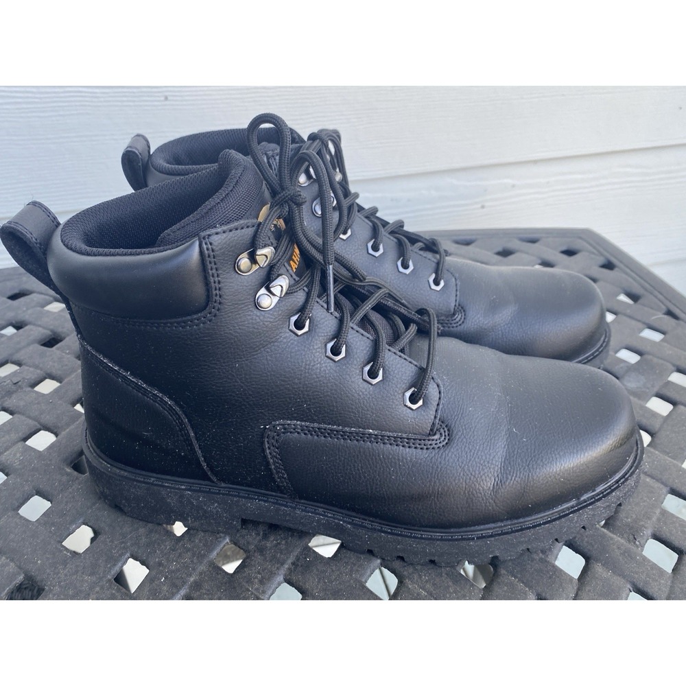 Brahma Men's Mass Soft Toe Work Boots Size 12 Black